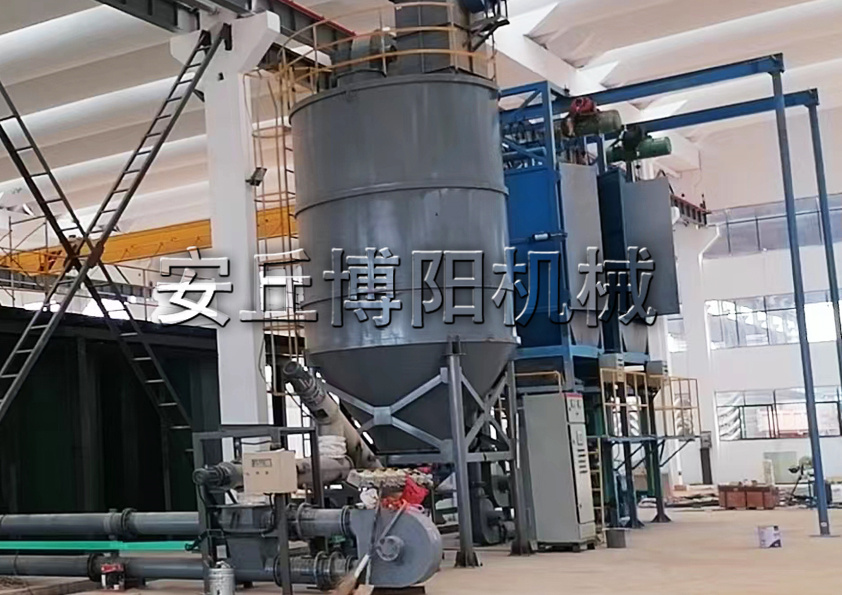 安丘博陽機械抑塵劑噸袋拆包機的工作流程是什么？