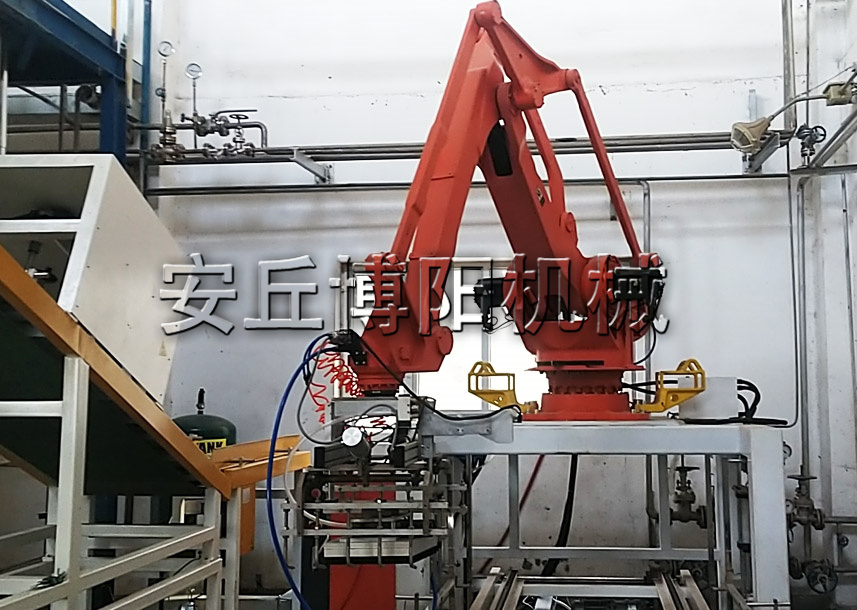 50kg尿素自動拆包機器人的作業(yè)進(jìn)程是什么？